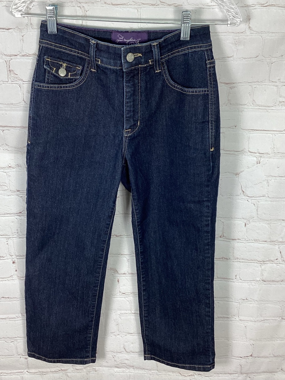 NYDJ Denim Capri Jeans Lift Tuck Technology Women’s Size 0